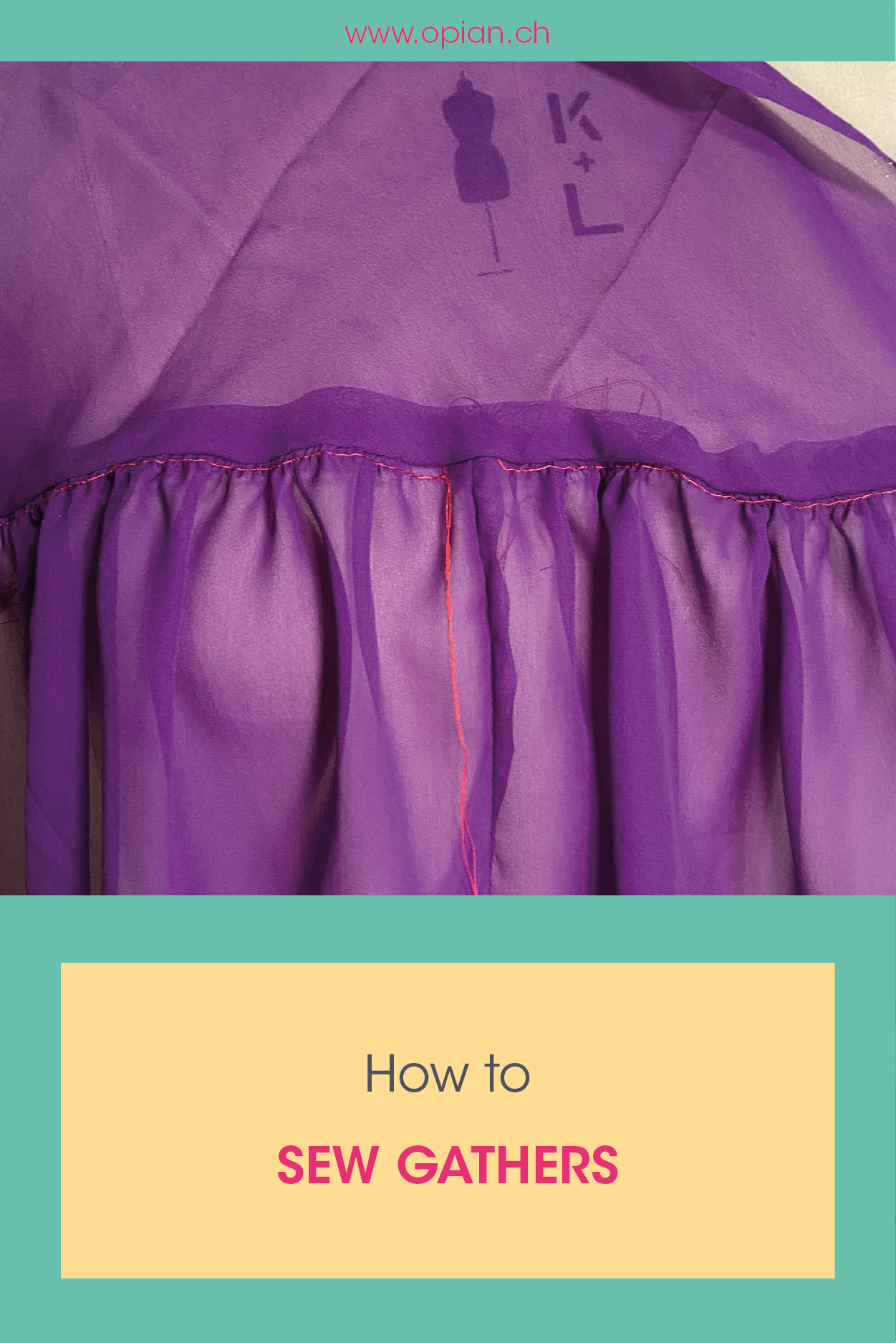 How_to_sew_gathers